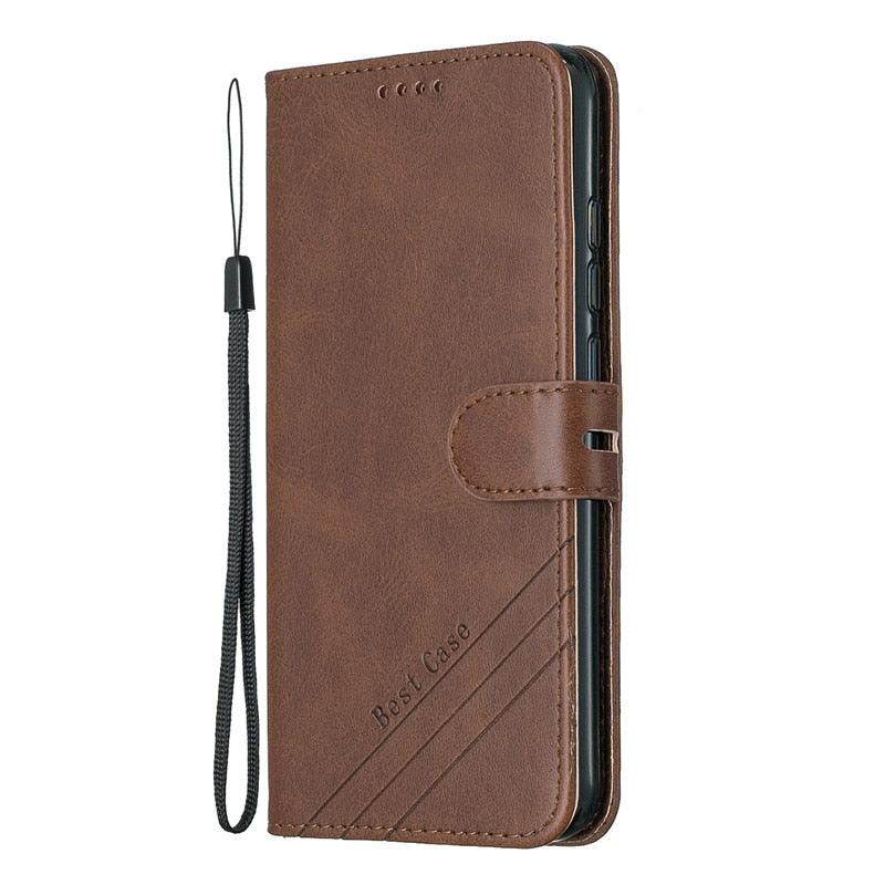 PU Leather Flip Case Built in Card Holder Magnetic Closure Protective Cover For Xiaomi Redmi 9A Case Leather Flip Case For Xiaomi Redmi 9A 9 A Phone Case Redmi 9C 9T 9AT 8 7A Wallet Cover