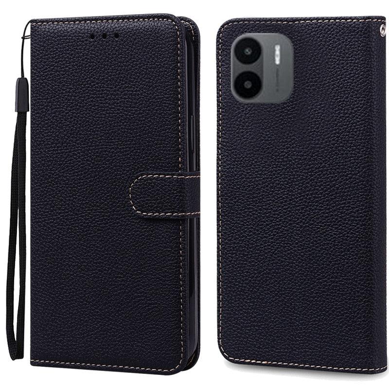 PU Leather Magnetic Cover with Shockproof Interior Bumper For Redmi A1 Case Xiaomi Redmi A1 Flip Wallet Leather Case For Xiaomi Redmi A1 RedmiA1 A 1 Book Phone Cover