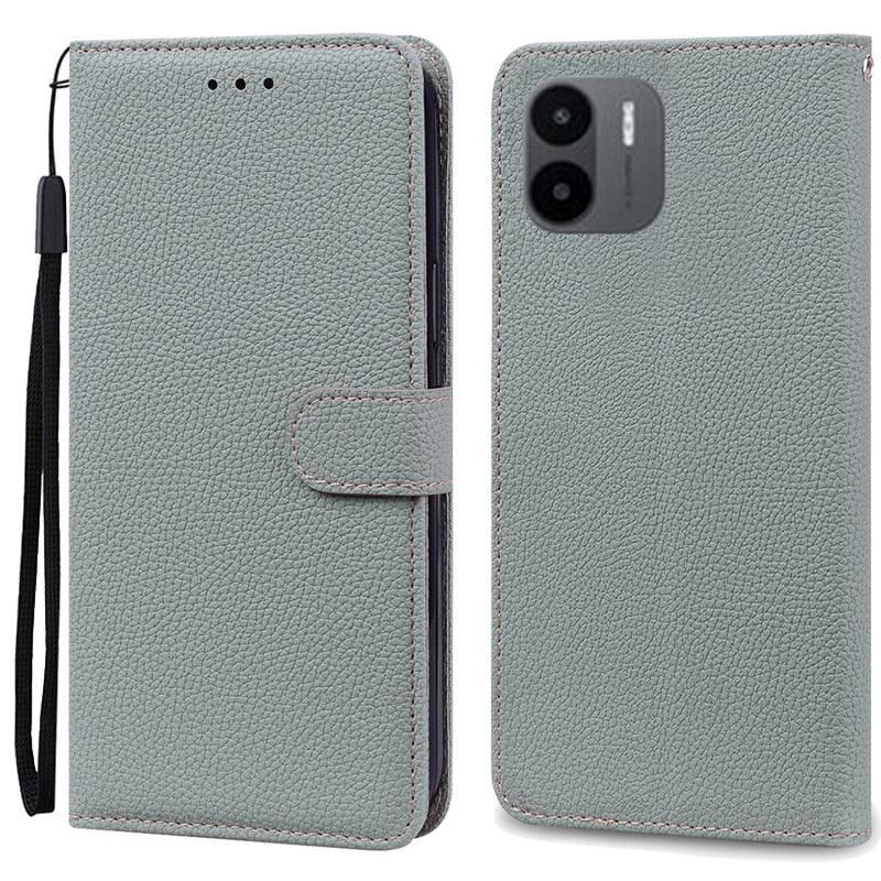 PU Leather Magnetic Cover with Shockproof Interior Bumper For Redmi A1 Case Xiaomi Redmi A1 Flip Wallet Leather Case For Xiaomi Redmi A1 RedmiA1 A 1 Book Phone Cover