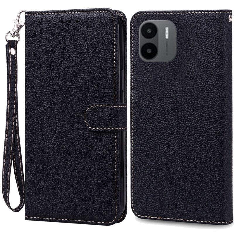 PU Leather Magnetic Cover with Shockproof Interior Bumper For Redmi A1 Case Xiaomi Redmi A1 Flip Wallet Leather Case For Xiaomi Redmi A1 RedmiA1 A 1 Book Phone Cover