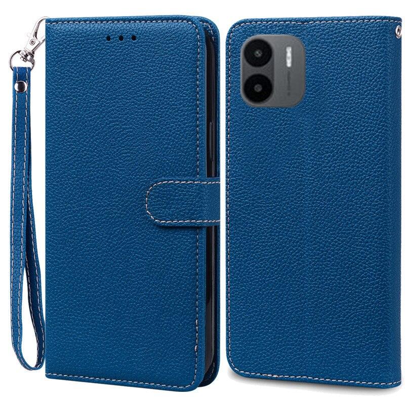 PU Leather Magnetic Cover with Shockproof Interior Bumper For Redmi A1 Case Xiaomi Redmi A1 Flip Wallet Leather Case For Xiaomi Redmi A1 RedmiA1 A 1 Book Phone Cover