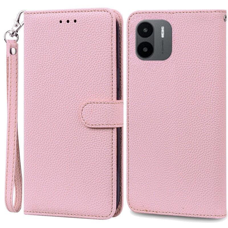 PU Leather Magnetic Cover with Shockproof Interior Bumper For Redmi A1 Case Xiaomi Redmi A1 Flip Wallet Leather Case For Xiaomi Redmi A1 RedmiA1 A 1 Book Phone Cover