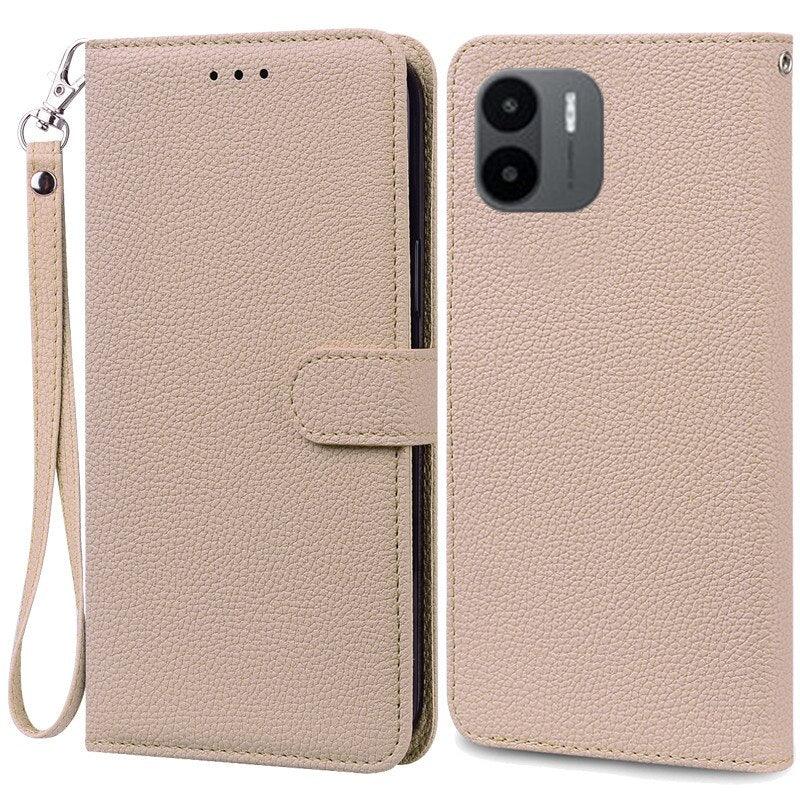 PU Leather Magnetic Cover with Shockproof Interior Bumper For Redmi A1 Case Xiaomi Redmi A1 Flip Wallet Leather Case For Xiaomi Redmi A1 RedmiA1 A 1 Book Phone Cover