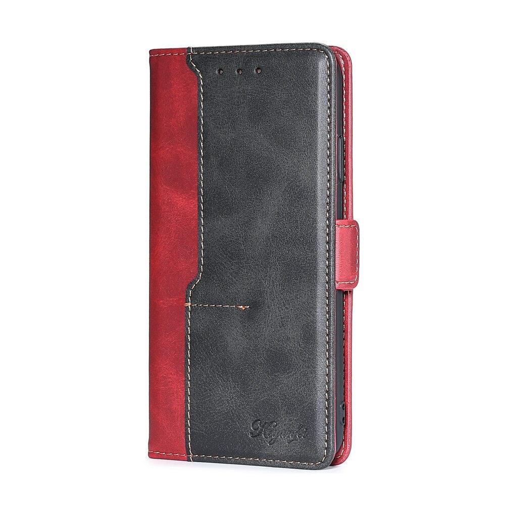 PU Leather Magnetic Flip Case Cover with Card Holder and Book Case for Xiaomi Redmi Note 9 Pro 10 9s 9C 9A 9T 8 8A 7 7A 6A Pro Flip Cover Leather Cover Stand Redmi Note 9 Phone case