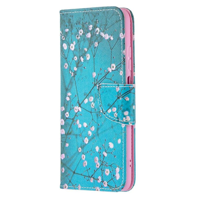 PU Leather Shockproof Flip Wallet Bookstyle Case with Kickstand Credit Cards Slot For Xiaomi Redmi 9 Case Flip Leather Phone Case for Xiaomi Redmi 9T 9 T 9A 9AT 9C NFC 8A 7A Wallet Stand Book Cover