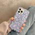 Purple Leopard Pattern Transparent Soft Phone Case For iPhone 14 12 11 13 Pro Max 14 Plus Air Cushion Protection Shockproof Case Full Body Protective Scratch-Resistant Cover for iPhone