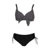 Push Up Mid Waist Bikini Sets White Dot Swimsuit Two Pieces Plus Size Swimwear Women Beach Bathing Suits Women's Tummy Control High Waist Bikini Sets Cutout 2 Piece Swimsuits Swimwear Tie Knot Adjustable Beach Wear