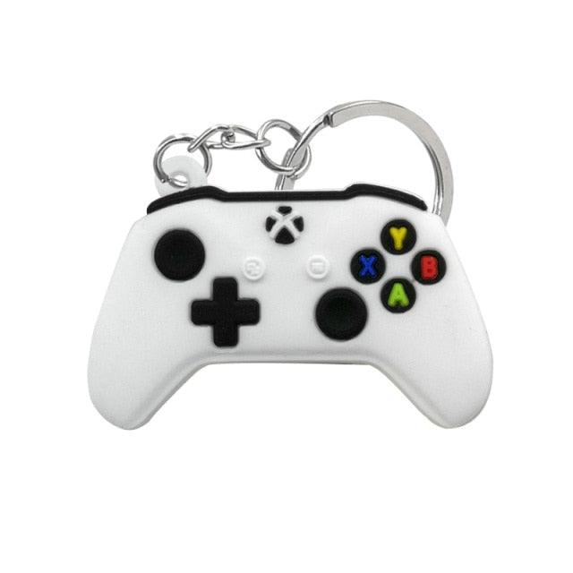 PVC Game Machine Keychain & Keyring Cute Gamepad Joystick Cute Gamepad Joystick Key Chain Key Chain Keychains Bag Car Hanging Soft Plastic Game Machine Keychain Pendant Childhood Toys Exquisite Car Bag Pendant