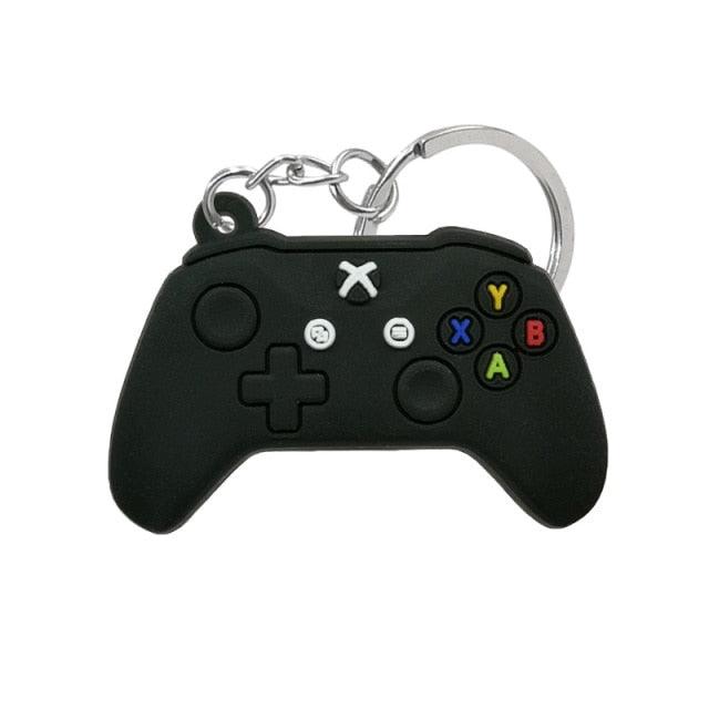 PVC Game Machine Keychain & Keyring Cute Gamepad Joystick Cute Gamepad Joystick Key Chain Key Chain Keychains Bag Car Hanging Soft Plastic Game Machine Keychain Pendant Childhood Toys Exquisite Car Bag Pendant