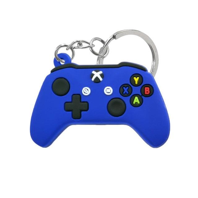 PVC Game Machine Keychain & Keyring Cute Gamepad Joystick Cute Gamepad Joystick Key Chain Key Chain Keychains Bag Car Hanging Soft Plastic Game Machine Keychain Pendant Childhood Toys Exquisite Car Bag Pendant