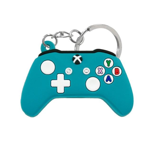 PVC Game Machine Keychain & Keyring Cute Gamepad Joystick Cute Gamepad Joystick Key Chain Key Chain Keychains Bag Car Hanging Soft Plastic Game Machine Keychain Pendant Childhood Toys Exquisite Car Bag Pendant