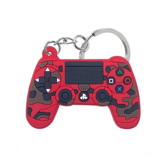 PVC Game Machine Keychain & Keyring Cute Gamepad Joystick Cute Gamepad Joystick Key Chain Key Chain Keychains Bag Car Hanging Soft Plastic Game Machine Keychain Pendant Childhood Toys Exquisite Car Bag Pendant