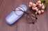 PVC Glasses Case Women Men Plastic Sunglasses Glasses Box Hard Eyeglasses Case Reading Glasses Case Hard Shell Eyeglass Case Slim Glasses Case Small Sunglasses Carry Case For Adult And Kids