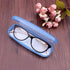 PVC Glasses Case Women Men Plastic Sunglasses Glasses Box Hard Eyeglasses Case Reading Glasses Case Hard Shell Eyeglass Case Slim Glasses Case Small Sunglasses Carry Case For Adult And Kids