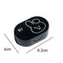 Rabbit Contact Lens Case Plastic Hard Contact Lenses Box Cute Eyeglass Case Lens Container Christmas Gift Mini Contact Lenses Soak Storage Kit With Tweezer Lens Remover And Inserter Tool Double-Desk Design
