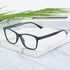 Reading Glasses Blue Light Blocking Glasses For Women Anti Eyestrain Computer Reading TV Glasses Stylish Square Frame Anti Glasses Men And Women Hyperopia Eyeglasses+1.0+1.5+2.0+2.5+3.0+3.5+4.0