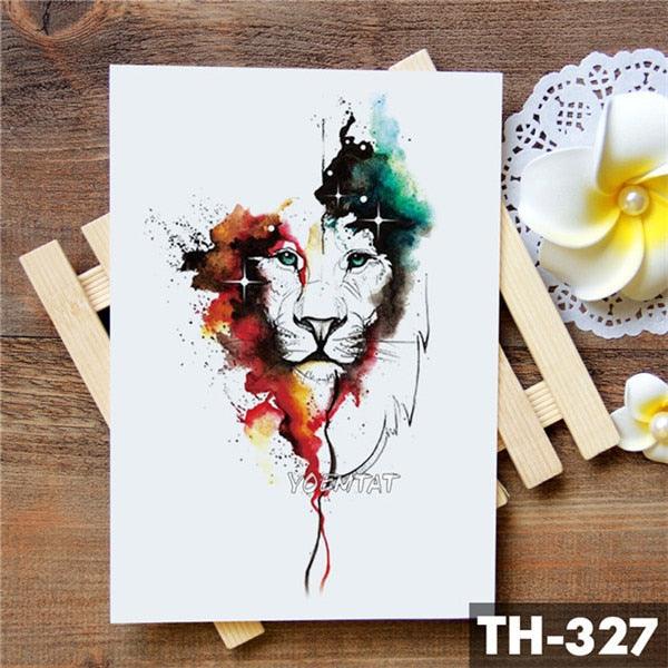 Realistic 3D Wolf Moon Temporary Tattoo Sticker Waterproof Stylish Body New Luxury Animal Tattoo For Men Women - STEVVEX Beauty - 103, 3D Tattoo, Animal Tattoo, Arm Tattoo, Beauty, Big Tattoo, Black Tattoos, Body Tattoo, Boys Tattoo, Colorful Tattoo, Fashion Tattoo, Fox Tattoo, Leg Tattoo, Luxury Tattoo, Men Tattoo, Mens Tattoo, Modern Tatoos, Realistic Tattoo, Stylish Tattoo, Waterproof Tattoo, Wolf Tattoo, Women Tattoo, Womens Tattoo - Stevvex.com