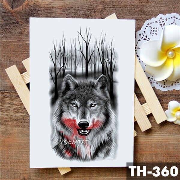 Realistic 3D Wolf Moon Temporary Tattoo Sticker Waterproof Stylish Body New Luxury Animal Tattoo For Men Women - STEVVEX Beauty - 103, 3D Tattoo, Animal Tattoo, Arm Tattoo, Beauty, Big Tattoo, Black Tattoos, Body Tattoo, Boys Tattoo, Colorful Tattoo, Fashion Tattoo, Fox Tattoo, Leg Tattoo, Luxury Tattoo, Men Tattoo, Mens Tattoo, Modern Tatoos, Realistic Tattoo, Stylish Tattoo, Waterproof Tattoo, Wolf Tattoo, Women Tattoo, Womens Tattoo - Stevvex.com