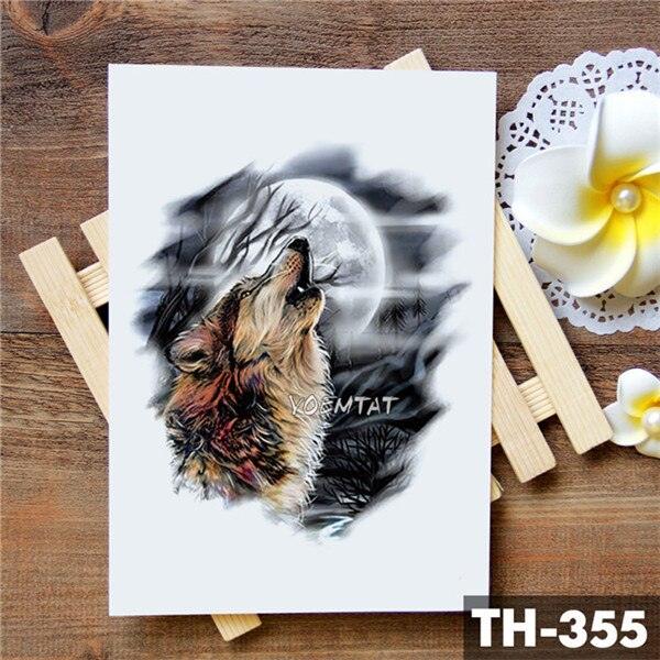 Realistic 3D Wolf Moon Temporary Tattoo Sticker Waterproof Stylish Body New Luxury Animal Tattoo For Men Women - STEVVEX Beauty - 103, 3D Tattoo, Animal Tattoo, Arm Tattoo, Beauty, Big Tattoo, Black Tattoos, Body Tattoo, Boys Tattoo, Colorful Tattoo, Fashion Tattoo, Fox Tattoo, Leg Tattoo, Luxury Tattoo, Men Tattoo, Mens Tattoo, Modern Tatoos, Realistic Tattoo, Stylish Tattoo, Waterproof Tattoo, Wolf Tattoo, Women Tattoo, Womens Tattoo - Stevvex.com