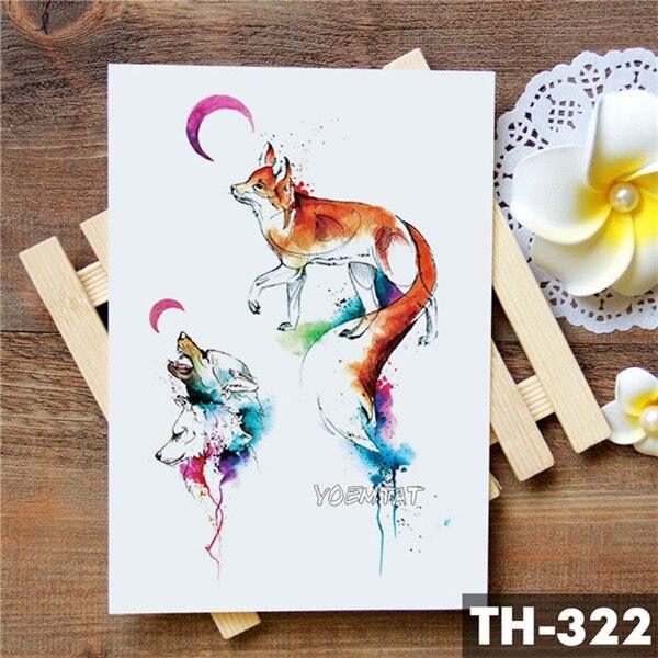 Realistic 3D Wolf Moon Temporary Tattoo Sticker Waterproof Stylish Body New Luxury Animal Tattoo For Men Women - STEVVEX Beauty - 103, 3D Tattoo, Animal Tattoo, Arm Tattoo, Beauty, Big Tattoo, Black Tattoos, Body Tattoo, Boys Tattoo, Colorful Tattoo, Fashion Tattoo, Fox Tattoo, Leg Tattoo, Luxury Tattoo, Men Tattoo, Mens Tattoo, Modern Tatoos, Realistic Tattoo, Stylish Tattoo, Waterproof Tattoo, Wolf Tattoo, Women Tattoo, Womens Tattoo - Stevvex.com
