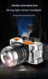 Rechargeable Adjustable LED Headlight Strong Light Zoomable Long-distance Waterproof Super Bright Head-mounted Led Headlamp For Hiking Night Fishing Outdoor Miner's Lamp - STEVVEX Lamp - 200, Flashlight, Gadget, Headlamp, Headlight, lamp, LED Flashlight, LED Headlamp, LED Headlight, Rechargeable, Rechargeable Flashlight, Rechargeable Headlamp, Rechargeable Headlight, Waterproof, Zoomable - Stevvex.com