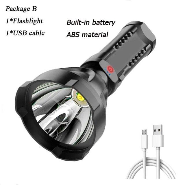 Rechargeable Adjustable USB LED Portable Rotary High Lumen Zoombale Super Strong Flashlight Ultra-bright For Long-range Outdoor Camping Fishing Hiking Riding Walking Jogging Flashlight - STEVVEX Lamp - 200, Flashlight, Headlamp, Headlight, lamp, LED Headlight, Long Range Flashlight, Long Range Headlamp, Long Range Headlight, Long Range Torchlight, Portable Headlight, Rechargeable Flashlight, Rechargeable Headlamp, Rechargeable Headlight, Rechargeable Torchlight - Stevvex.com