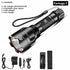 Rechargeable Adjustable Zoomable Waterproof LED Flashlight Super bright LED Tactical Torch Flashlight For Night Riding Camping Hiking Hunting & Indoor Activities - STEVVEX Lamp - 200, Bright Flashlight, Camping Flashlight, Camping lamp, Camping Torchlight, Flashlight, Rechargeable Flashlight, Rechargeable LED Flashlight, Rechargeable LED Torchlight, Rechargeable Torchlight, Waterproof Flashlight, Waterproof LED Flashlight, Waterproof LED Torchlight, Waterproof Torchlight - Stevvex.com