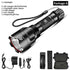 Rechargeable Adjustable Zoomable Waterproof LED Flashlight Super bright LED Tactical Torch Flashlight For Night Riding Camping Hiking Hunting & Indoor Activities - STEVVEX Lamp - 200, Bright Flashlight, Camping Flashlight, Camping lamp, Camping Torchlight, Flashlight, Rechargeable Flashlight, Rechargeable LED Flashlight, Rechargeable LED Torchlight, Rechargeable Torchlight, Waterproof Flashlight, Waterproof LED Flashlight, Waterproof LED Torchlight, Waterproof Torchlight - Stevvex.com