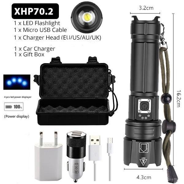 Rechargeable LED Flashlight High Lumen USB Ultra Bright Adjustable Powerful Zoomable Flashlight Water Resistant For Daily Household and Outdoor Camping Hiking Riding Running - STEVVEX Lamp - 200, Flashlight, Gadget, Headlamp, Headlight, lamp, Rechargeable Flashlight, Rechargeable Headlamp, Rechargeable Headlight, Rechargeable Headtorch, Rechargeable Torchlight, Torchlight, Zoomable Flashlight, Zoomable Headlamp, Zoomable Headlight, Zoomable Headtorch - Stevvex.com