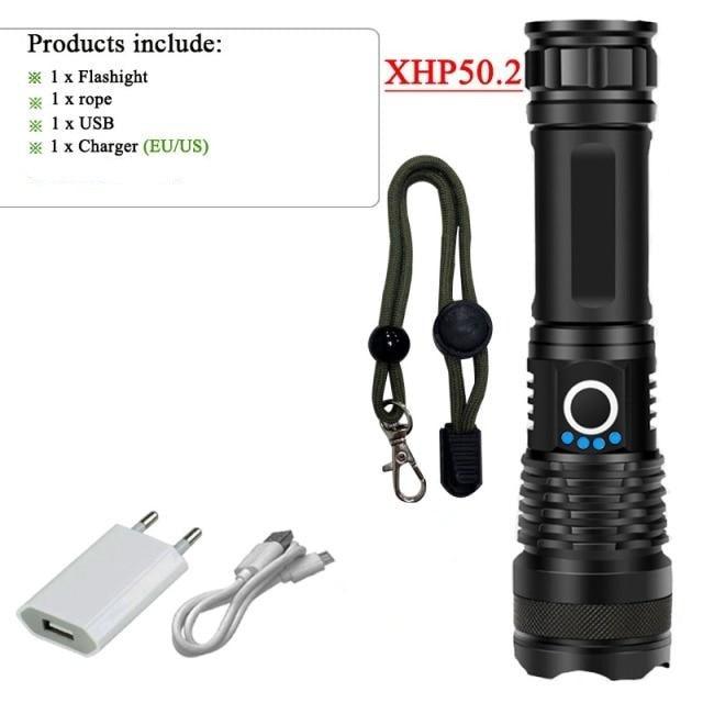 Rechargeable LED Flashlights High Lumens Waterproof Zoomable Super Bright Tactical Flashlight Powerful USB LED CREE Flashlight Hand Lamp For Hiking Camping Household Outdoor Sport - STEVVEX Lamp - 200, Flashlight, Gadget, Head Torch, Headlamp, Headtorch, lamp, Rechargeable Flashlight, Rechargeable Headlamp, Rechargeable Headlight, Rechargeable Torchlight, Torchlight, Zoomable Flashlight, Zoomable Headlight, Zoomable Torchlight - Stevvex.com