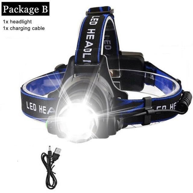 Rechargeable LED Headlamps Ultra-bright High lumens Zoomable Waterproof LED Headlight Head Torch Flashlight Head Lamp For Fishing Hands-Free Headlight - STEVVEX Lamp - 200, Flashlight, Gadget, Head Torch, Headlamp, Headlight, lamp, LED Flashlight, LED Headlamp, LED Headlight, LED Headtorch, Rechargeable, Zoomable, Zoomable Flashlight, Zoomable Head Torch, Zoomable Headlamp, Zoomable Headlight - Stevvex.com