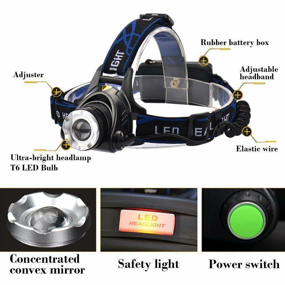 Rechargeable LED Headlamps Ultra-bright High lumens Zoomable Waterproof LED Headlight Head Torch Flashlight Head Lamp For Fishing Hands-Free Headlight - STEVVEX Lamp - 200, Flashlight, Gadget, Head Torch, Headlamp, Headlight, lamp, LED Flashlight, LED Headlamp, LED Headlight, LED Headtorch, Rechargeable, Zoomable, Zoomable Flashlight, Zoomable Head Torch, Zoomable Headlamp, Zoomable Headlight - Stevvex.com