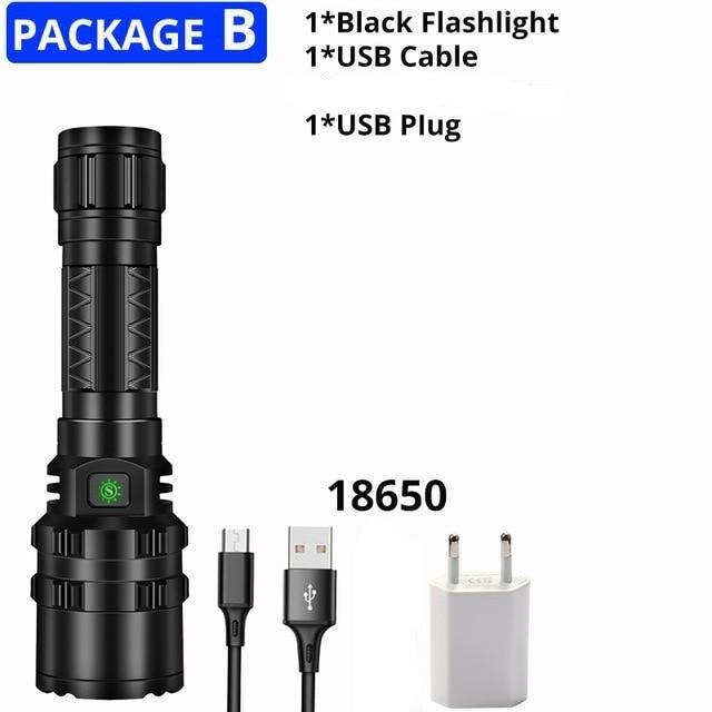 Rechargeable LED Tactical Flashlights Waterproof Powerful High Lumen Super Bright Power LED Aluminum Flashlight For Hiking Outdoor Camping Fishing Jogging Running HouseholdPowerful Light - STEVVEX Lamp - 200, Flashlight, Gadget, Headlamp, Headlight, lamp, Rechargeable Flashlight, Rechargeable Headlamp, Rechargeable Headlight, Rechargeable Headtorch, Rechargeable Torchlight, Torchlight, Waterproof Flashlight, Waterproof Headlamp, Waterproof Headlight, Waterproof Headtorch, Waterproof Torchlight - Stevvex.com