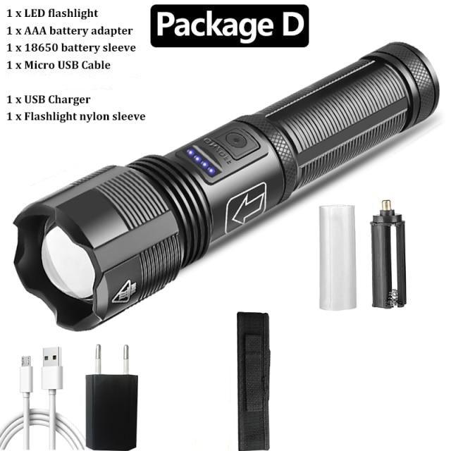 Rechargeable Tactical Flashlight USB LED High Quality Zoomable Torchlight High Lumen Super Bright Flashlight Waterproof Flashlight For Outdoor Best Camping Hiking Riding Flashlight - STEVVEX Lamp - 200, Flashlight, Gadget, Headlamp, Headlight, Headtorch, lamp, LED Flashlight, LED Headlight, Rechargeable Flashlight, Rechargeable Headlamp, Rechargeable Headlight, Rechargeable Torchlight, Torchlight, Zoomable Flashlight - Stevvex.com