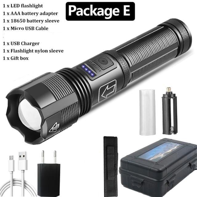 Rechargeable Tactical Flashlight USB LED High Quality Zoomable Torchlight High Lumen Super Bright Flashlight Waterproof Flashlight For Outdoor Best Camping Hiking Riding Flashlight - STEVVEX Lamp - 200, Flashlight, Gadget, Headlamp, Headlight, Headtorch, lamp, LED Flashlight, LED Headlight, Rechargeable Flashlight, Rechargeable Headlamp, Rechargeable Headlight, Rechargeable Torchlight, Torchlight, Zoomable Flashlight - Stevvex.com