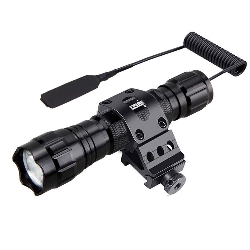 Rechargeable USB Charger High Lumen LED Light Tactical Flashlight With Rail Mount Led Light White Tactical Flashlight Pressure Switch For Long Distance Night Hunting - STEVVEX Lamp - 200, Flashlight, Gadget, Headlamp, Headlight, lamp, LED, LED Flashlight, LED Headlamp, LED Headlight, Rechargeable Headlight, Rechargeable Flashlight, Rechargeable Headlamp, Rechargeable Headtorch, Rechargeable Torchlight - Stevvex.com