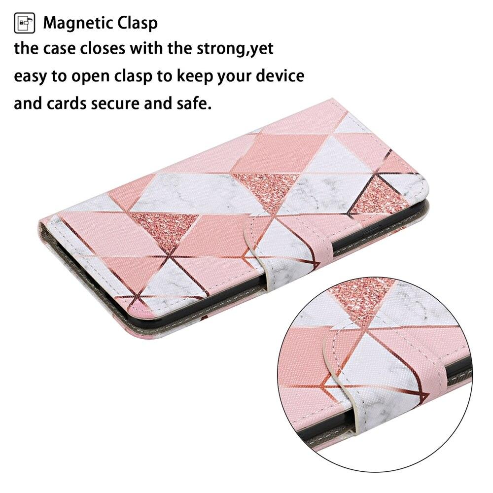 Redmi Note 8 9 Pro 9S 8T Leather Case on for Xiaomi Redmi 9 9A 9C 8A Note 9s 9Pro 8t 8 Pro New Flip Wallet Case Leather Card Slots Phone Cover Flip Case Women Phone Cover