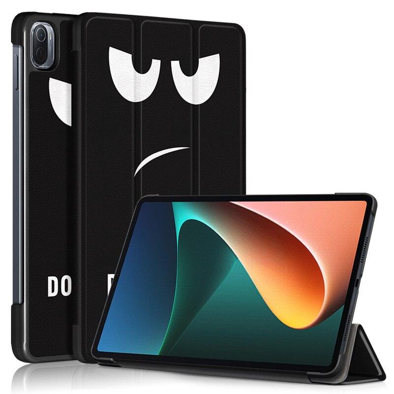 Redmi pad 2022 10.6 For Tablet Xiaomi Pad 5 Case Kids Folding Smart Cover Leather Protective Cover Mi Pad 5 Pro Case Stand Function Leather Case Cover Printed High Quality Leather Protective Cover