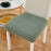 Removable Washable Anti-Dust Dinning Room Chair Seat Cushion Elastic Solid Printed Seat Cover For Chair Slipcovers For Dining Room Chair Protector Chair Cover Thick Stretch Chair Cover Removable Washable Dining Room Chair Protector Cover Seat Slipcover