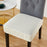 Removable Washable Anti-Dust Dinning Room Chair Seat Cushion Elastic Solid Printed Seat Cover For Chair Slipcovers For Dining Room Chair Protector Chair Cover Thick Stretch Chair Cover Removable Washable Dining Room Chair Protector Cover Seat Slipcover