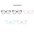 Retro Glasses Radiation Protection Optical Nearsight Frame For Men  And Women Anti Blue Computer Eyewear Unisex Blue Light Blocking Glasses Stylish Eyewear Comfortable Eye Protection UV Glare -1 -1.5 -2.0 -2.5