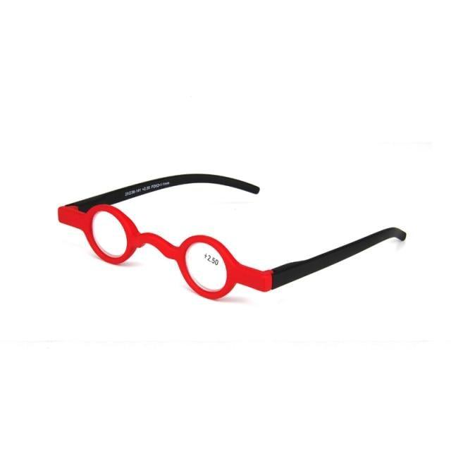 Retro Round Small Frame Reading Glasses Ultralight Clear Lens Presbyopic Glasses Eyewear Frame  Unisex For Small Round Retro Reading Glasses  For Mens And Womens