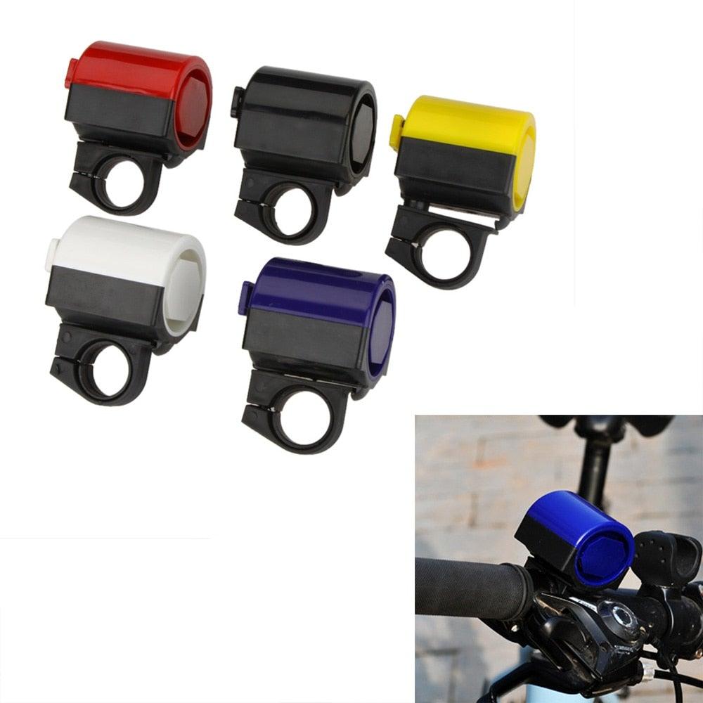 Road Bicycle Bike Electronic Bell Loud Sound Horn Cycling Hooter Siren Holder Loud Electric Bike Horn Sound Bicycle Cycling Handlebar Ring Alarm Bells Perfect Gift For Kids Adults