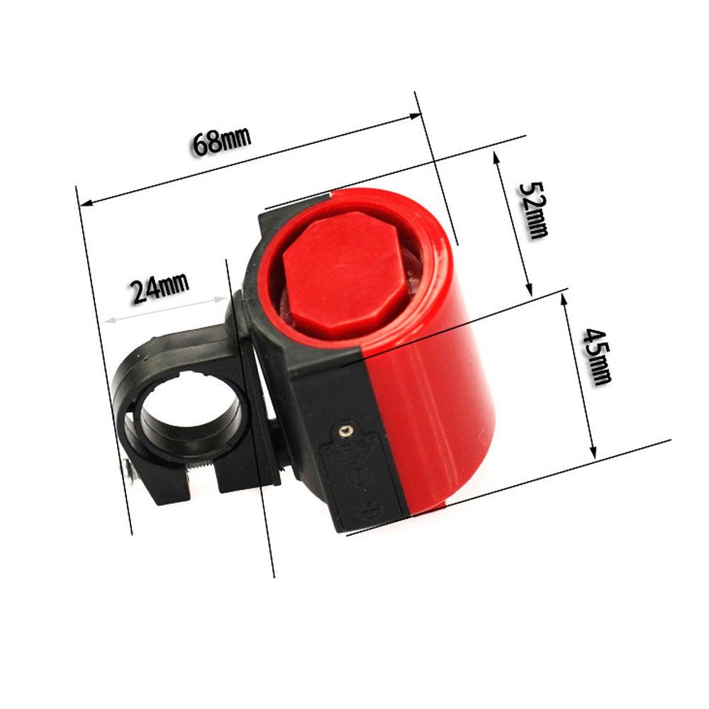 Road Bicycle Bike Electronic Bell Loud Sound Horn Cycling Hooter Siren Holder Loud Electric Bike Horn Sound Bicycle Cycling Handlebar Ring Alarm Bells Perfect Gift For Kids Adults