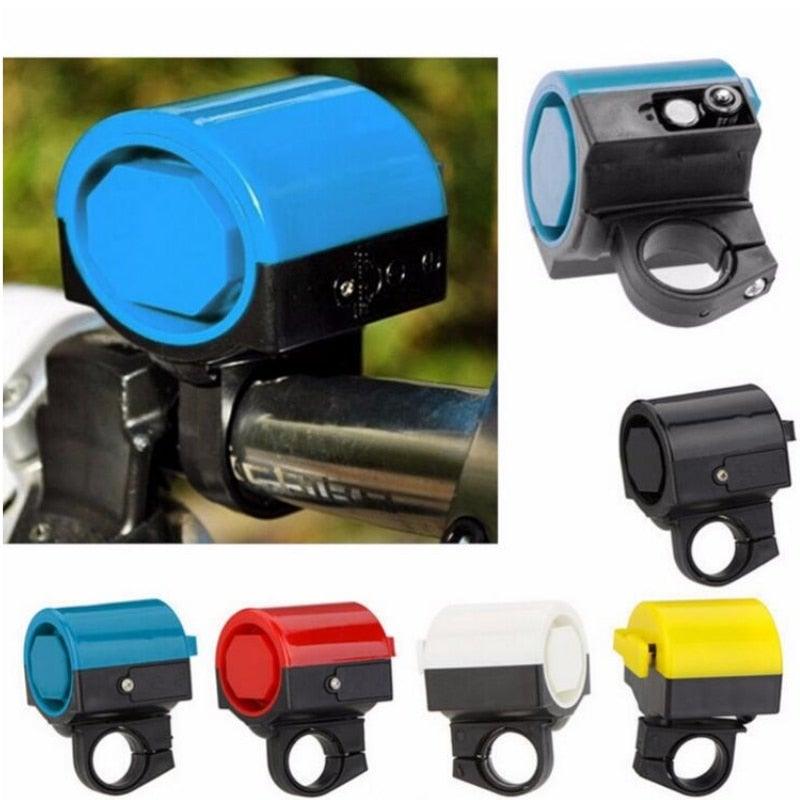 Road Bicycle Bike Electronic Bell Loud Sound Horn Cycling Hooter Siren Holder Loud Electric Bike Horn Sound Bicycle Cycling Handlebar Ring Alarm Bells Perfect Gift For Kids Adults