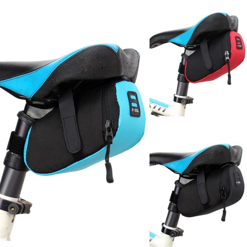 Road Bike Storage Bag Waterproof Bicycle Bags Pouch Cycling Bike Tail Rear Seat Bag  Bicycle Accessories Bike Storage Frame Bag Bicycle Front Tube Triangle Water Resistant Cycling Pack Strap On Pouch Bike Accessories Tool Accessible Storage Bag