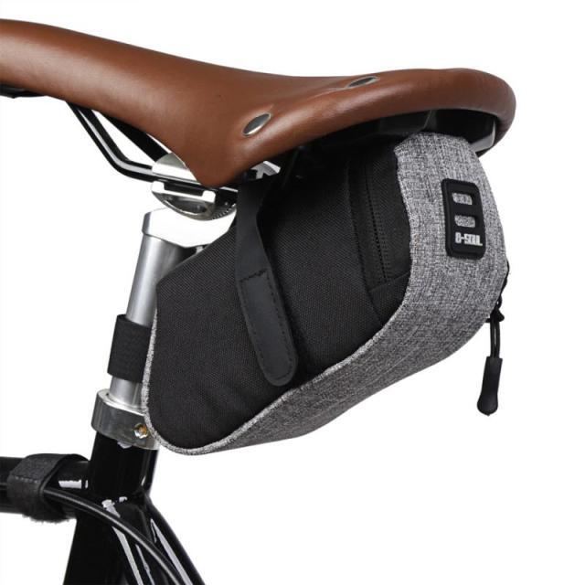 Road Bike Storage Bag Waterproof Bicycle Bags Pouch Cycling Bike Tail Rear Seat Bag  Bicycle Accessories Bike Storage Frame Bag Bicycle Front Tube Triangle Water Resistant Cycling Pack Strap On Pouch Bike Accessories Tool Accessible Storage Bag