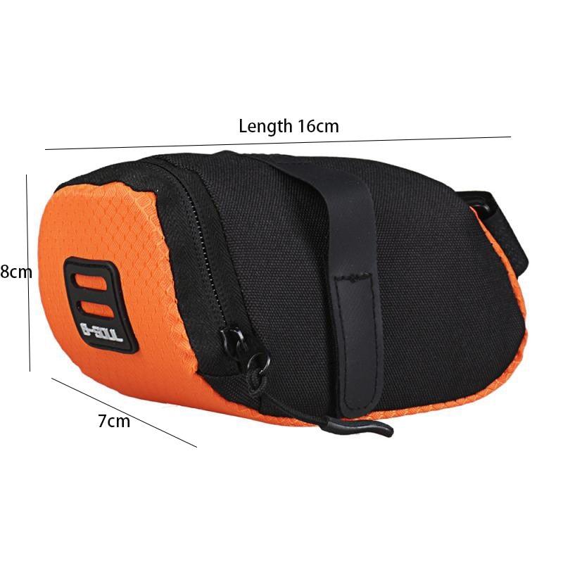 Road Bike Storage Bag Waterproof Bicycle Bags Pouch Cycling Bike Tail Rear Seat Bag  Bicycle Accessories Bike Storage Frame Bag Bicycle Front Tube Triangle Water Resistant Cycling Pack Strap On Pouch Bike Accessories Tool Accessible Storage Bag