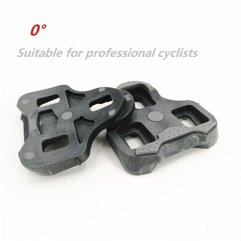 Road Pedal Cycling Shoes Cleats Self Locking Pedal Anti-Slip Cleat Compatible Look Road Bike Cycling Accessories Road Bike Cleats For Speed Cleats Indoor Outdoor Spin Cycling Pedals Cleat And Bicycle Clips Set