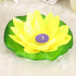 Romantic Lotus Lamps Wishing Water Floating Candle Light Birthday Wedding Party Decoration  Lotus LED Candle Floating Candle Lights Up When It Meets Water Battery Powered Flameless Candle Light Waterproof Night Light For Festival Wedding Home Garden Pond